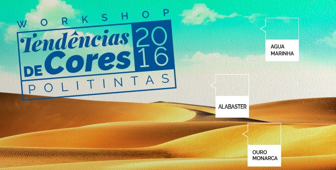 Sorteio de ingressos - Workshop Tendência de Cores