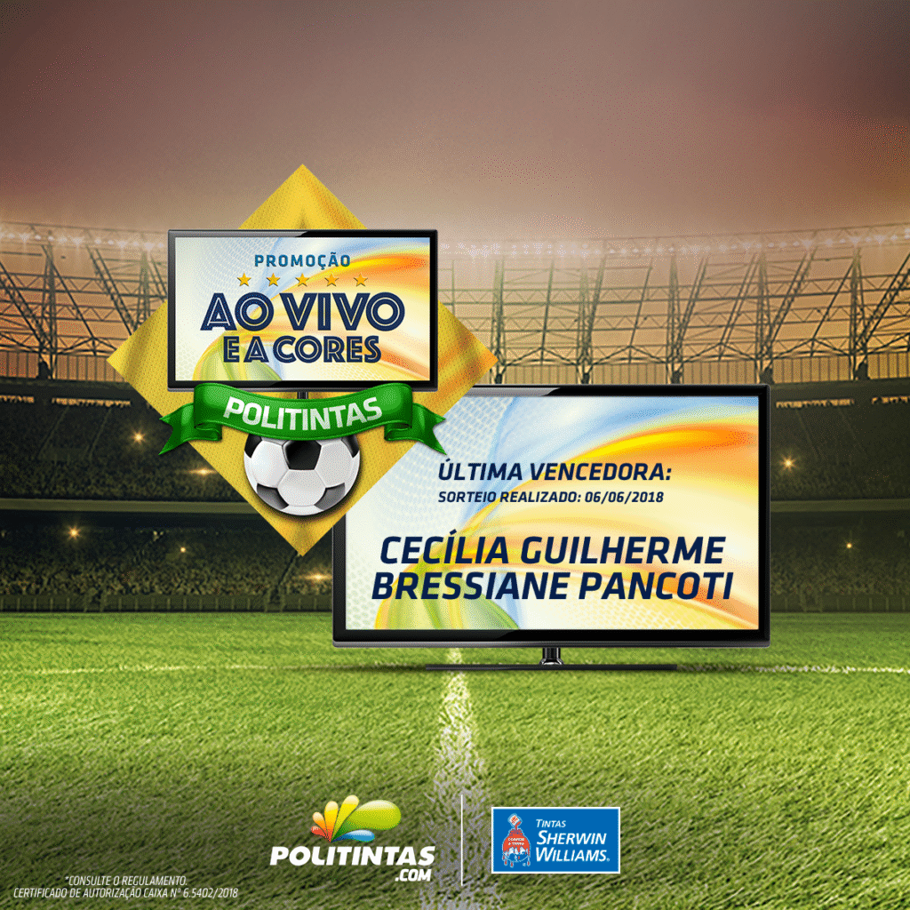 Promoção Ao Vivo e a Cores Politintas