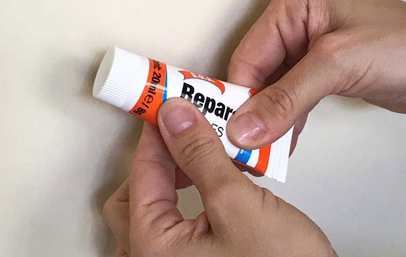 Tapar buraco na parede: pressione o tubo