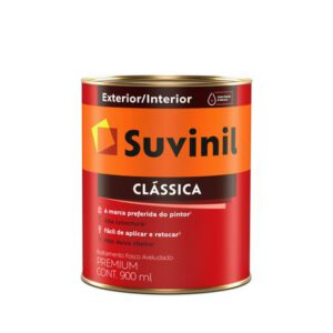 Tinta Látex Clássica Premium Fosco 900ml - Suvinil - Branco