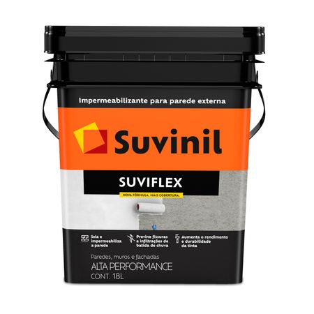 Impermeabilizante Suviflex Fosco 18l - SUVINIL - Branco