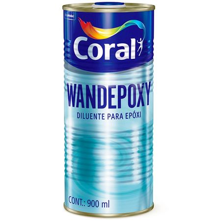 157161_2 Diluente Profissional Epóxi Wandepoxy 900ml - CORAL - 900Ml