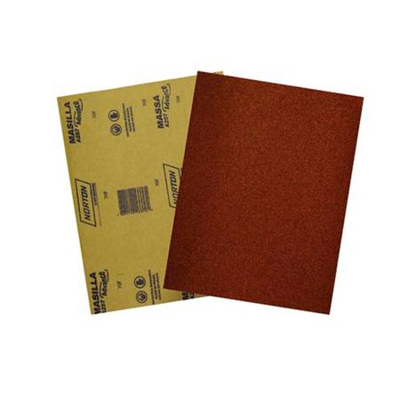 Lixa Para Massa Norton 225X275 GR.60 A 257 - LIXA MASSA 060 A-257 NORTON