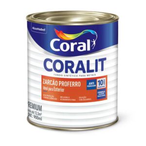 Zarcão Coralit Proferro 900ml - CORAL - Laranja