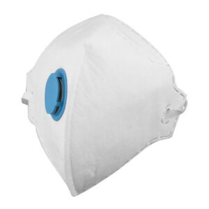 Máscara/Respirador Dobrável com Válvula PFF2 - VONDER - Branco