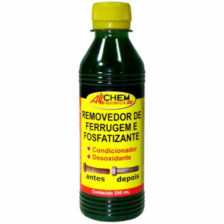 160744_2 Removedor de Ferrugem e Fosfatizante 250ml - ALLCHEM - 250ML