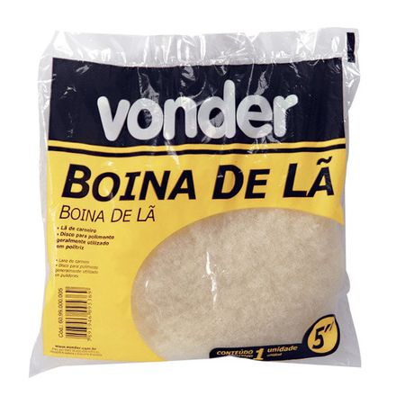 Boina de Lã para Polimento 5" - VONDER