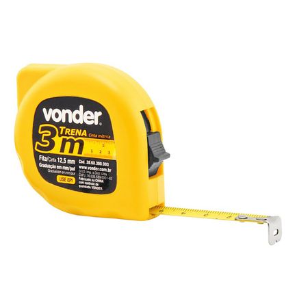 161230_2 Trena de Aço Vonder 3M x 12,5mm - 3mx12,5mm
