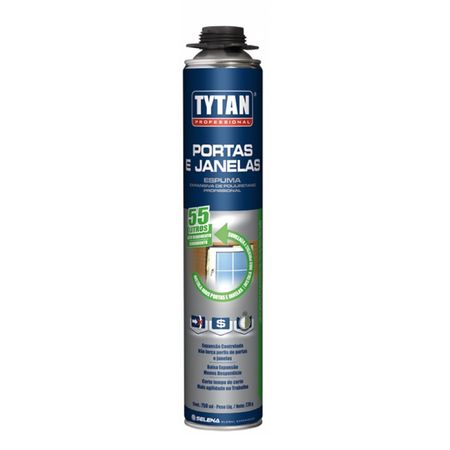 161307_2 Espuma Expansiva Tytan Portas/Janelas 770g