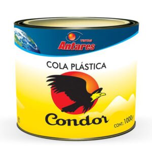 Cola Plástica com Catalisador 1kg - CONDOR - COLA PLASTICA C/CAT 1KG CONDOR