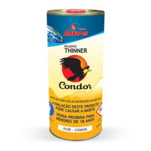 Diluente Thinner Comum 0100 900ml - CONDOR - Incolor