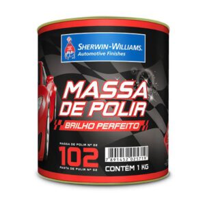 Massa de Polir Lazzuril Nº2 Branca 1Kg - MASSA POLIR N°2 BCO 102 1KG LAZZURIL