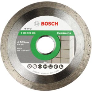 162056_2 Disco Diamantado Liso Standard For para Ceramica 105mm - BOSCH - 105 mm