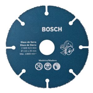 Disco Serra Marmore para Madeira  110mm x 20mm - BOSCH - Azul