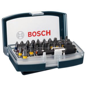 Kit de Bits com 32 peças - BOSCH - 32 Peças
