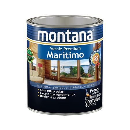 162155_2 Verniz Marítimo Acetinado 900ml - Montana - Natural