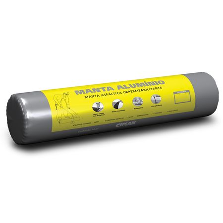 Manta Asfáltica de Polietileno 3mm Ciplak  1x10m