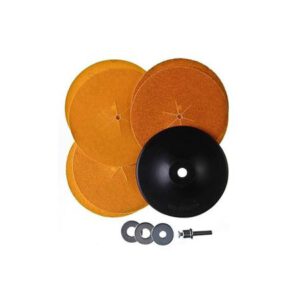 Jogo de Lixas para Madeiras C/ 8pçs Grão 50 - BOSCH - 08 Peças