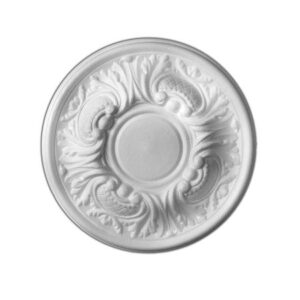 Roseta em Poliestireno RR30 300mm - Gart - Branco