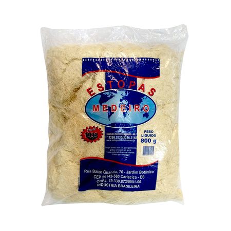 163289_2 Estopa para Limpeza e Polimento 800g - MEDEIRO