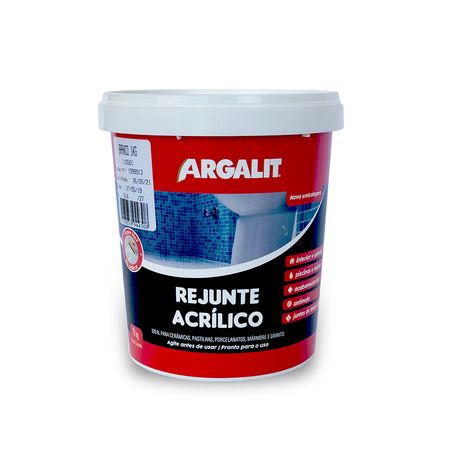 Rejunte Acrilico Argalit 1kg