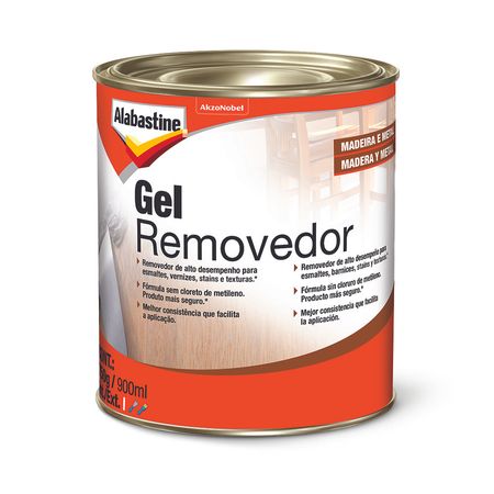 Removedor Gel para  Madeiras e Metais Alabastine 750g