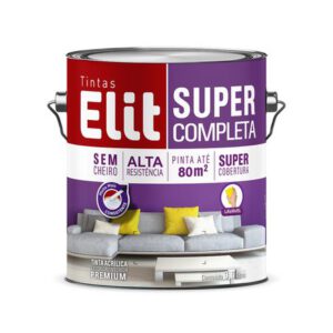 Tinta Acrílica Super Completa Premium Fosco 3,6l - Elit