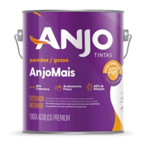 Tinta Acrililica Mais Premium Fosco 3,6l - Anjo Tintas