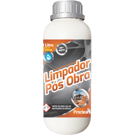 Limpador pós Obra 1L - PROCLEAN