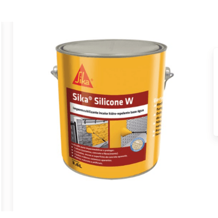Hidrorepelente Sika Silicone W 3,6l - Incolor