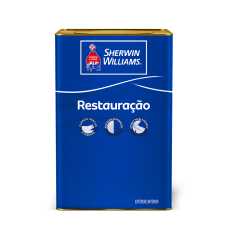 167488_2 Complemento Acrilico Flexível Sherwin Williams Restauração 20,5kg - Branco