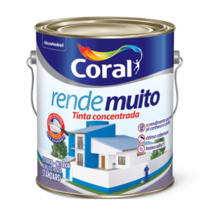 Tinta Acrílica Rende Muito Standard Fosco 3,6l - Coral