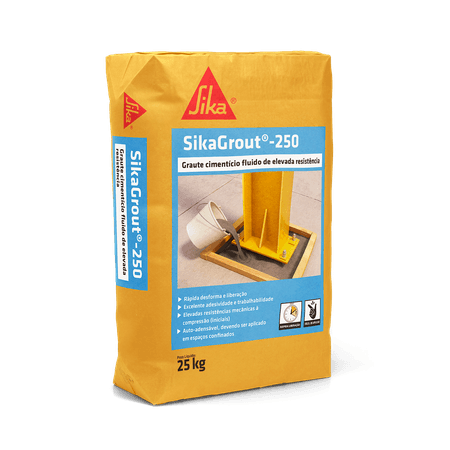 Argamassa  Sikagrout-250 - 25kg - SIKA - 25KG
