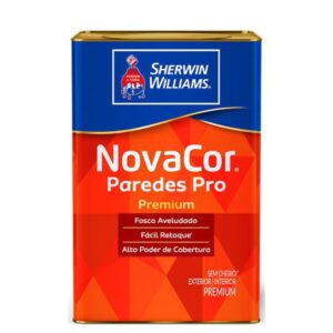Tinta Premium NovaCor Paredes PRO Fosco 18L - Sherwin-Williams