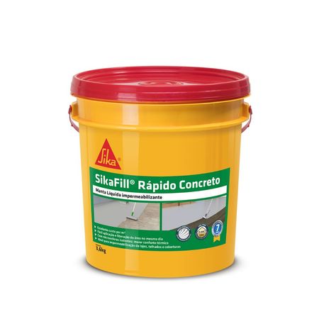 Manta Liquida Impermeabilizante Sikafill Rápido 3,6kg - SIKA