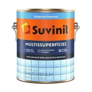 Tinta Epóxi Base Água Multisuperfícies Premium Acetinado 3,6l - Suvinil - Branco