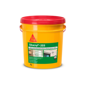 Selatrica para Paredes 5kg SIKACRYL 203 - SIKA - Branco