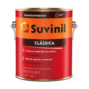 Tinta Látex Clássica Premium Fosco 3,6L - Suvinil
