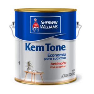 Tinta Acrílica Econômica Kem tone Fosco 3,6l - Sherwin-Williams