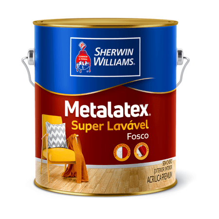 Tinta Acrílica Metalatex Fosco Perfeito Premium 3,6l - Sherwin-Williams