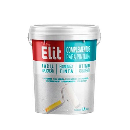 168562_2 Resina Acrílica Base Água 3,6L Multiuso - Elit