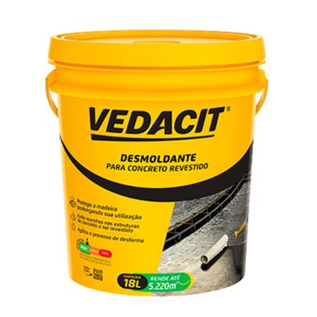 Desmoldante Desmol CD 18 Litros - VEDACIT - Branca