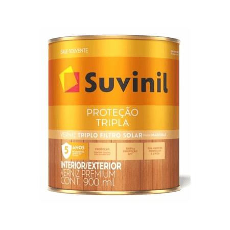 168663_2 Verniz Tripla Proteção Fosco 900ml - Suvinil - Natural
