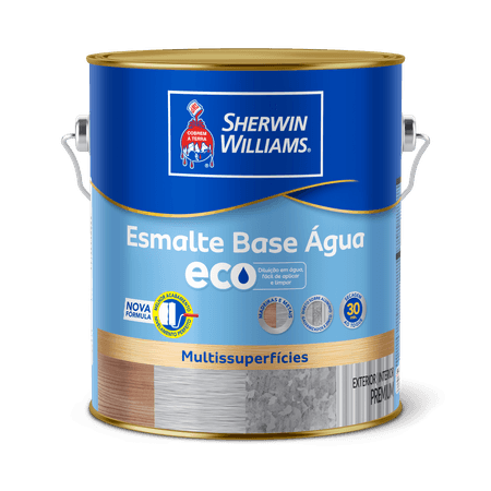 168722_2 Esmalte Base Água Eco Alto Brilho 3,6l - Sherwin-Williams