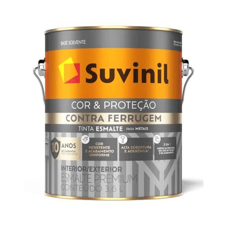 168788_2 Esmalte Contra Ferrugem Brilhante 3,6l - Suvinil