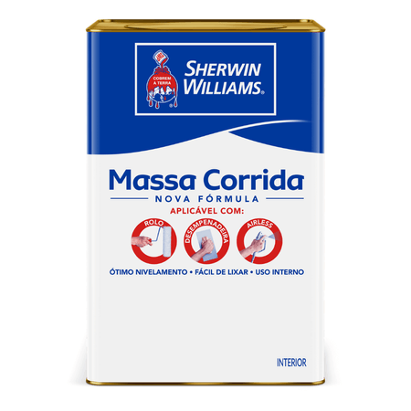 Massa Corrida Metalatex 25kg - SHERWIN WILLIAMS - Branca