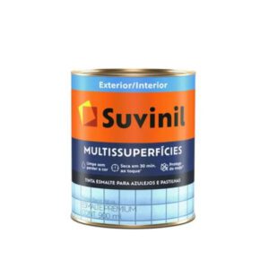 Tinta Epóxi Base Água Multisuperfícies Premium Acetinado 900ml - Suvinil - Branco