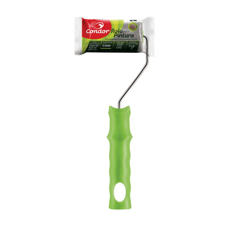 169309_2 Rolo de Espuma Poliester para Pintura com Suporte 5cm 988 - CONDOR - Cinza