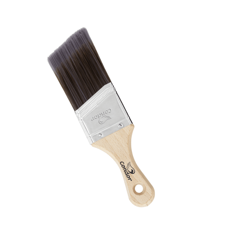 Trincha Sintética Angular Profissional  Cabo Curto 2' REF 706 - CONDOR