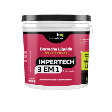169419_2 Borracha Líquida Impertech 3 em 1 14KG - HM Rubber